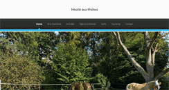 Desktop Screenshot of moulinauxmoines.fr